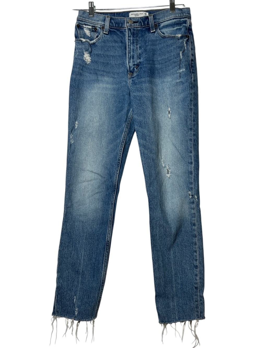 Abercrombie & Fitch The Skinny Women’s Size 28/6R US High Rise Jeans Blue